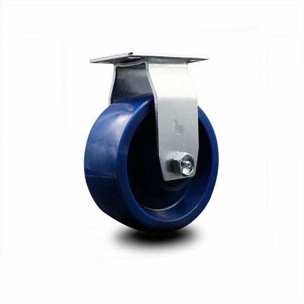 5 Inch Solid Polyurethane Wheel Rigid Caster with Ball Bearing SCC